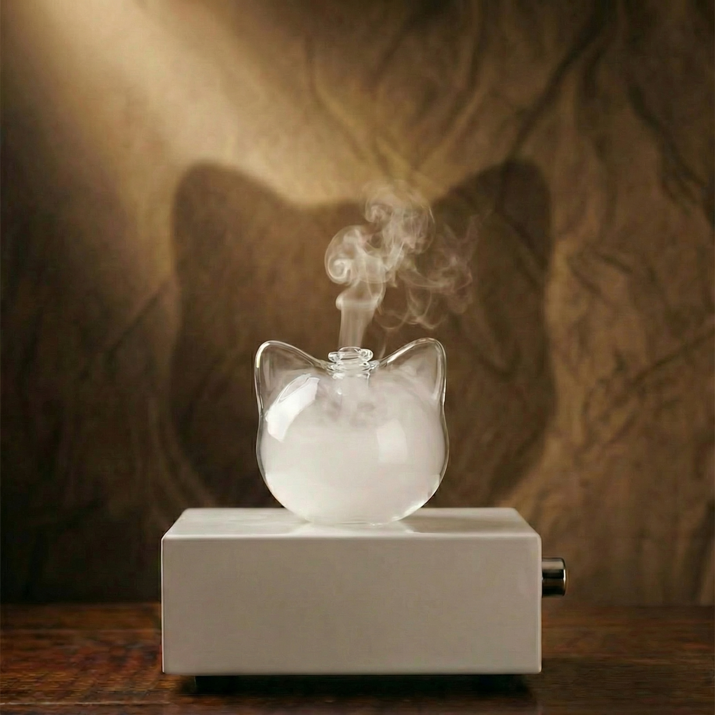 Die kühle Katzen-Erzählung Aroma-Glasbirne