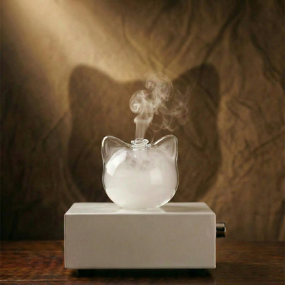 Die kühle Katzen-Erzählung Aroma-Glasbirne