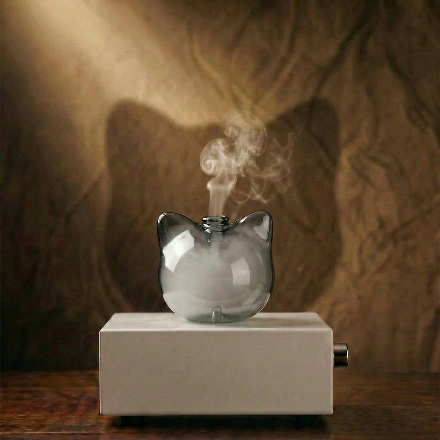 Die kühle Katzen-Erzählung Aroma-Glasbirne