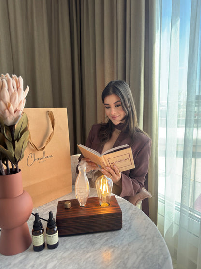 Charabanc Aroma Retro Öl-Diffusor mit eingebautem Licht