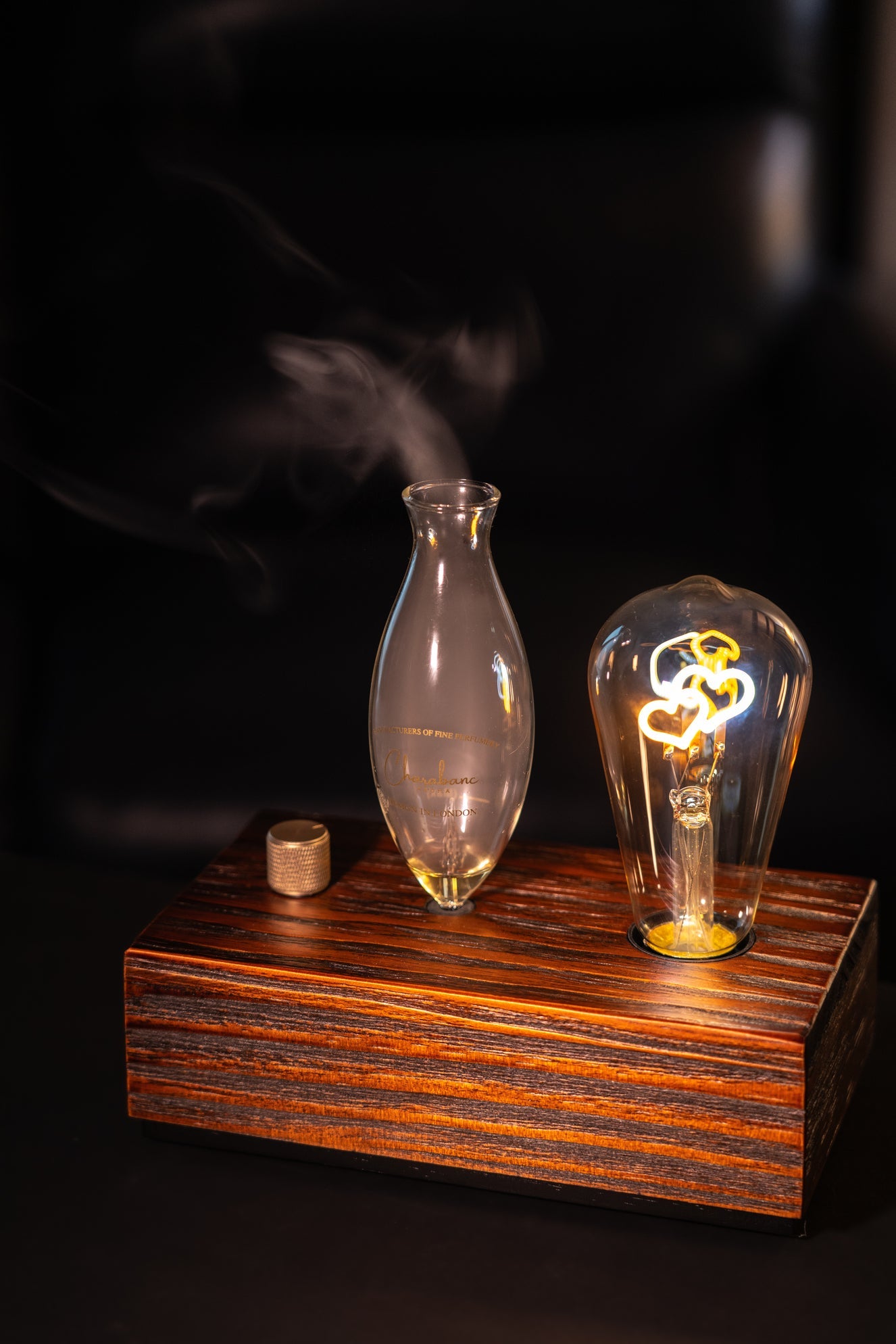 Charabanc Aroma Edison Glow Waterless Wood Diffuser