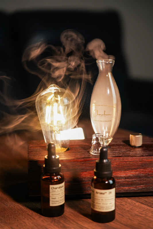 Charabanc Aroma Retro Öl-Diffusor mit eingebautem Licht